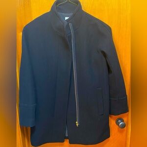J crew size 2 women’s dress coat black